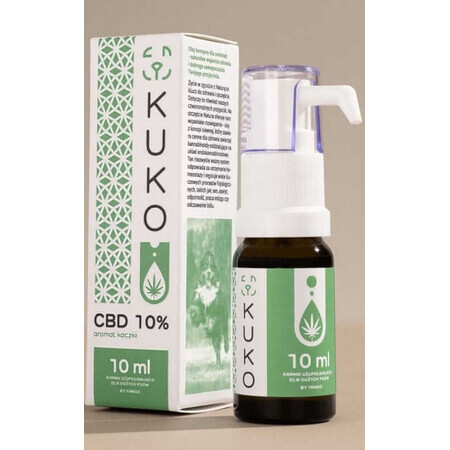 CBD Öl 10% für große Hunde - 10ml Entengeschmack KUKO von Yango