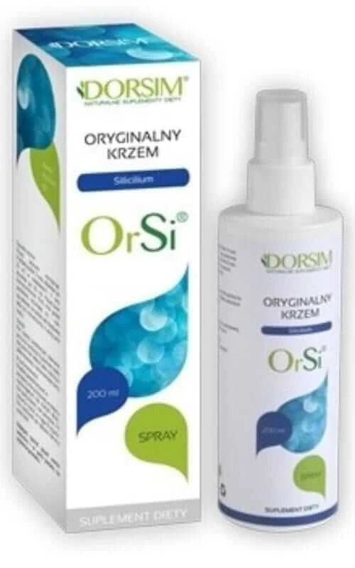 Biologisch zeer goed beschikbaar organisch silicium OrSi Spray 200ml