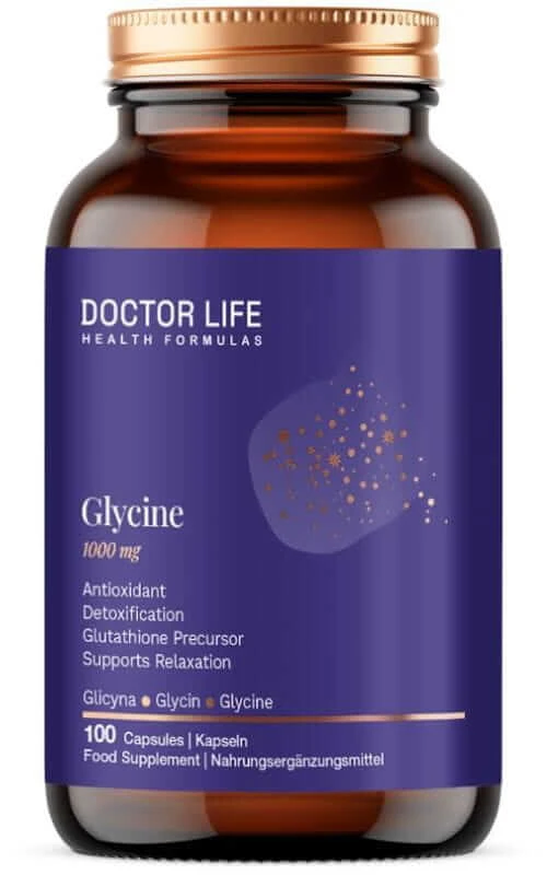 Doctor Life L-glycine 1000 mg, 100 capsules