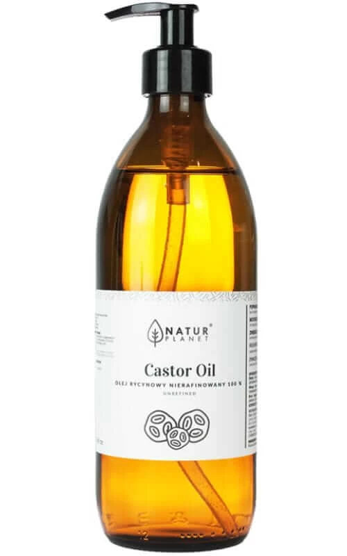 Ongeraffineerde castor cosmetische olie 500ml Natur Planet