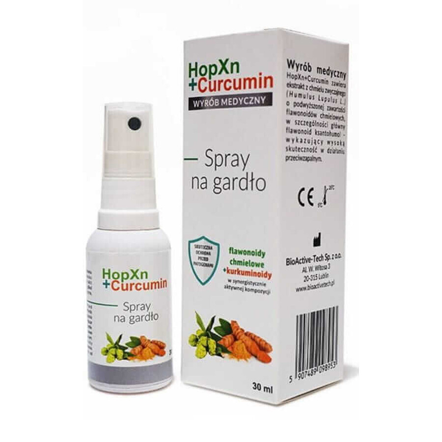 Halsspray HopXn+Curcumine 30ml