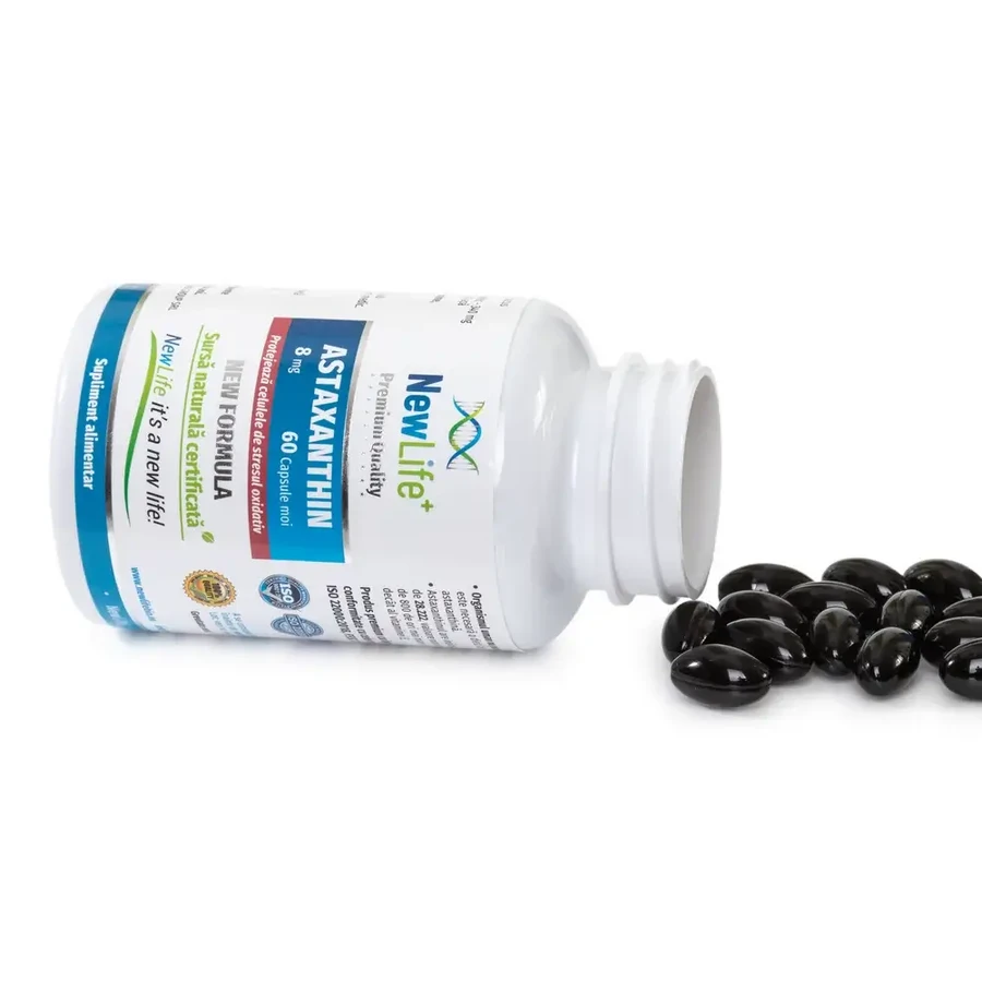 NewLife+ Astaxanthin 8 mg, 60 Weichkapseln