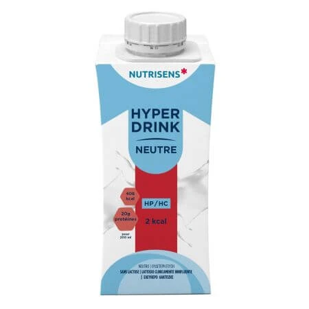 Hyper Drink met neutrale smaak, 200 ml, Vegenat