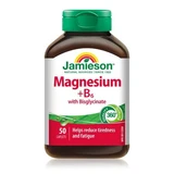 Bisglicinato de magnesio + B6, 50 comprimidos, Jamieson