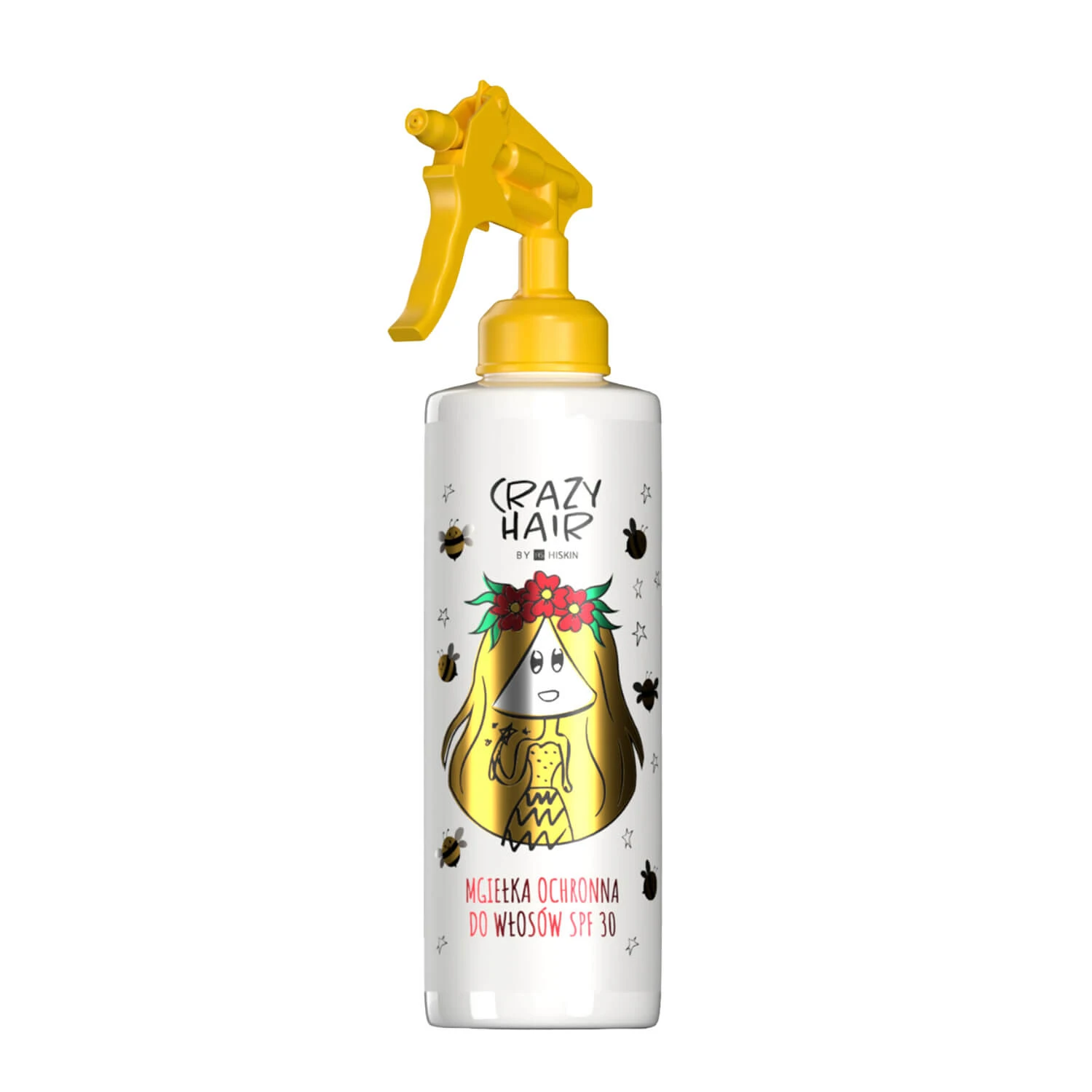 Hiskin Crazy Hair, honing haarlak, SPF30, 100 ml