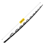 4Fizjo, yoga- en stretchband, zwart, 2,3 m, 1 stuk