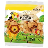 Ania Jungle Mini biscuits, no added sugar, 100 g