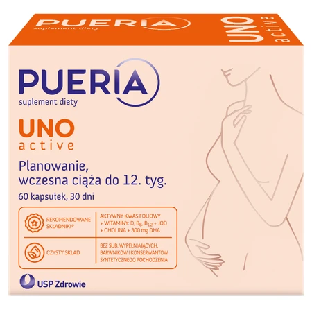 Pueria Uno Active, 60 cápsulas