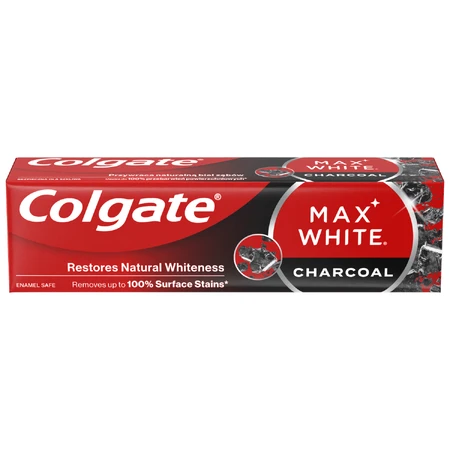 Colgate Max White Pasta dentífrica de carbón activado, 75 ml