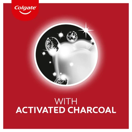 Colgate Max White Pasta dentífrica de carbón activado, 75 ml