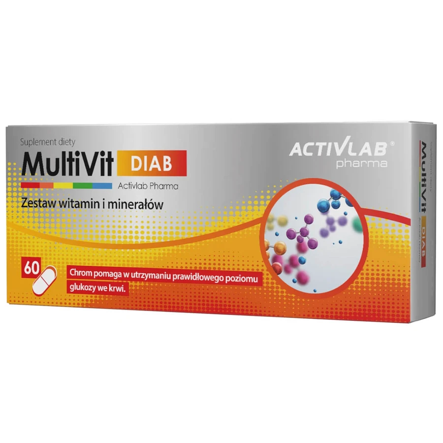 Activlab Pharma MultiVit DIAB, 60 gélules