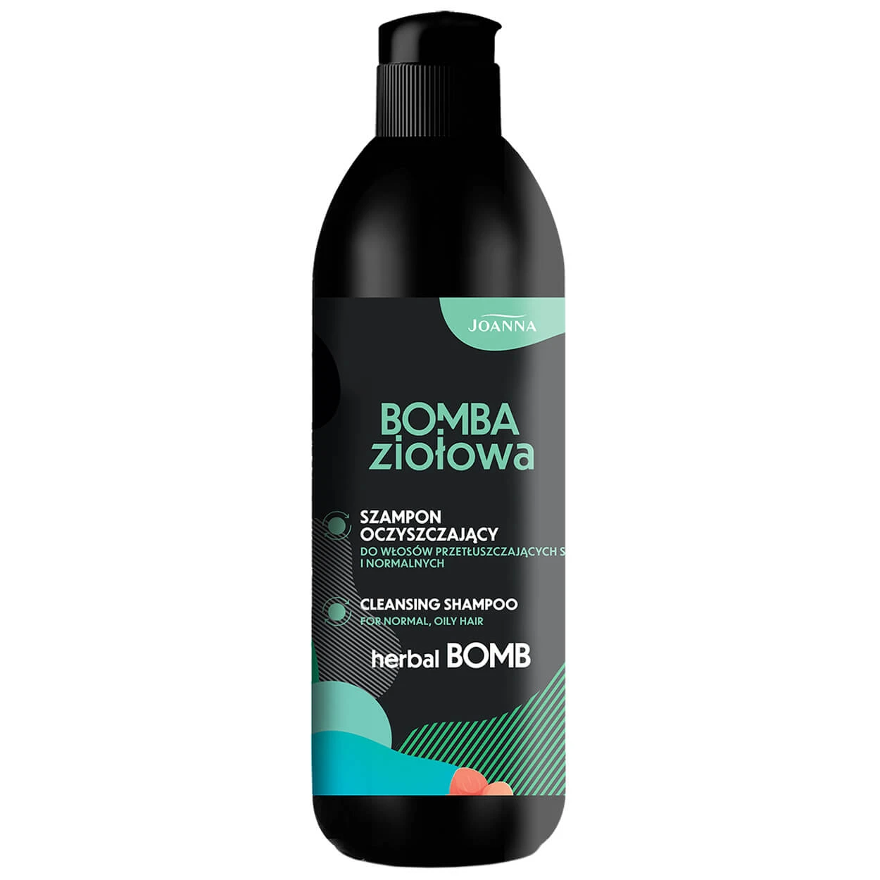 Joanna Bomba Ziołowa, reinigende shampoo voor haar, 500 ml