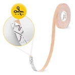 4Fizjo, kinesiotaping tape, beige, 1 cm x 5 m