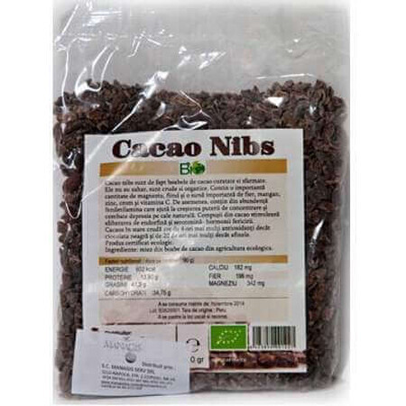 Biologische Cacaonibs , 200 gr, Managis