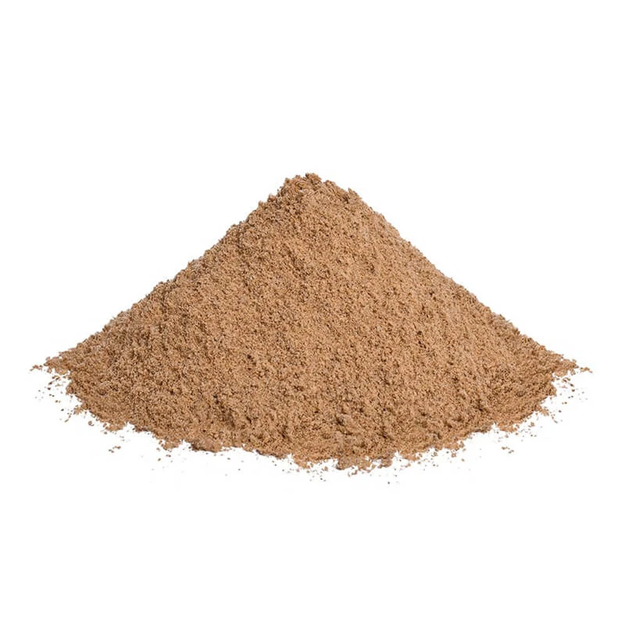 Semi di lino, marroni, macinati, sgrassati, 500 g