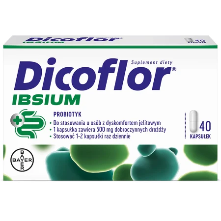Dicoflor Ibsium, 40 cápsulas