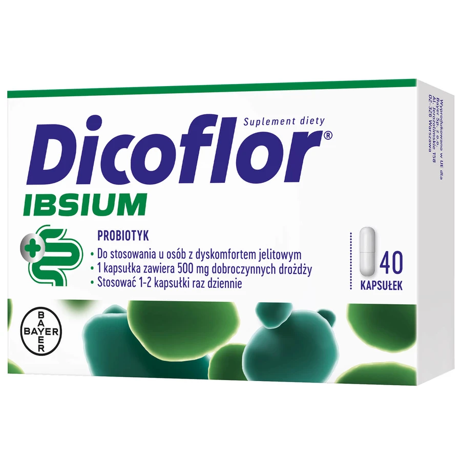 Dicoflor Ibsium, 40 cápsulas