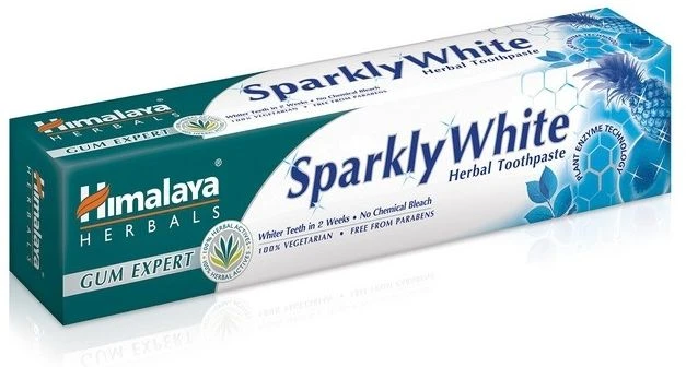 Himalaya Whitening Kruidentandpasta Sparkly White kruidentandpasta 75 ml