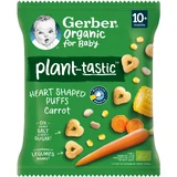 Gerber Organic Coeurs croustillants avec carottes 28 g