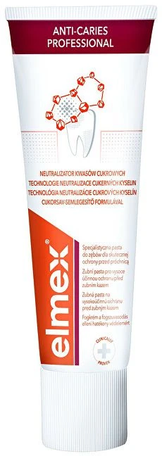 Elmex Anti-Cariës Bescherming Professionele Tandpasta 75 ml