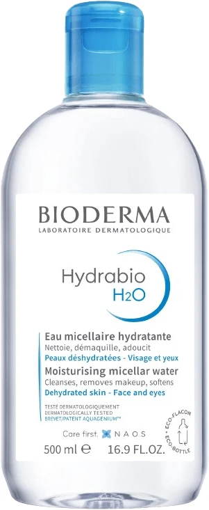 Bioderma Hydrabio H2O Micellair Water voor vochtarme huid 500 ml