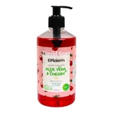 Liquid soap with organic Aloe Vera extract and Cherry fragrance, 500ml, Epiderm