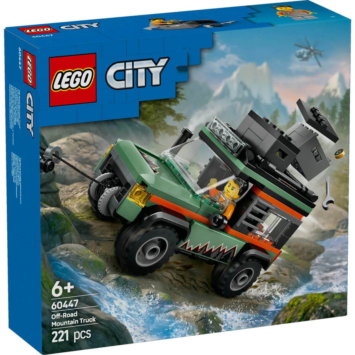 4x4 terreinwagen, 60447, + 6 jaar, Lego