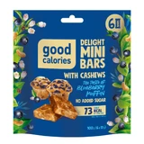 Mini raspberry cashew bars, 102 g, Good Calories