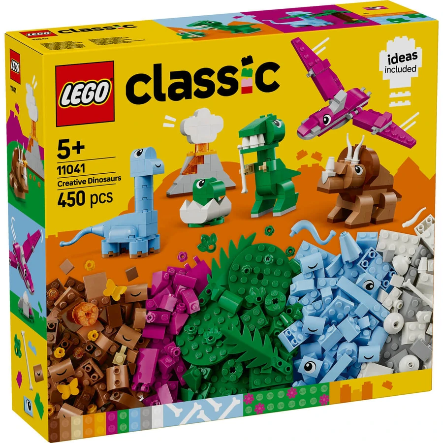 Dinosaures créatifs Classic, 11041, + 5 ans, Lego