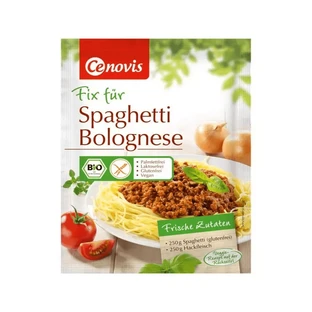 Spaghetti alla bolognese biologici, 40 g, Cenovis