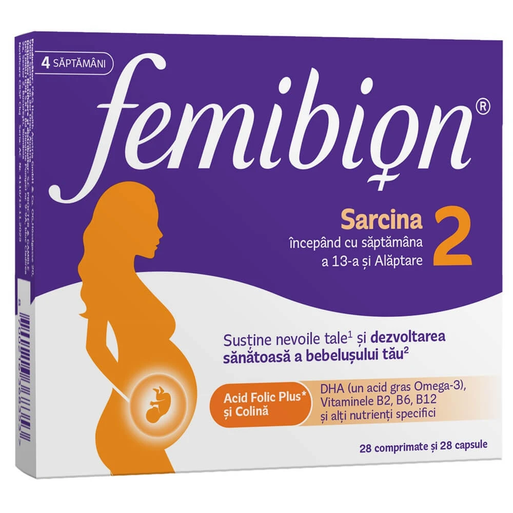 Femibion 2, 28 tabletten+28 capsules, Femibion