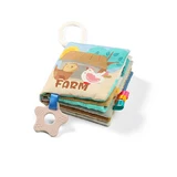 Sensory and educational book, 0 months+, Farm, Babyono