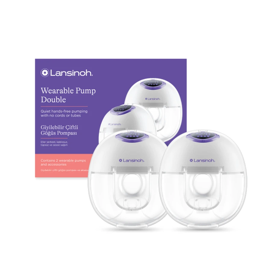 Lansinoh Hands free, portable, double electric breast pump
