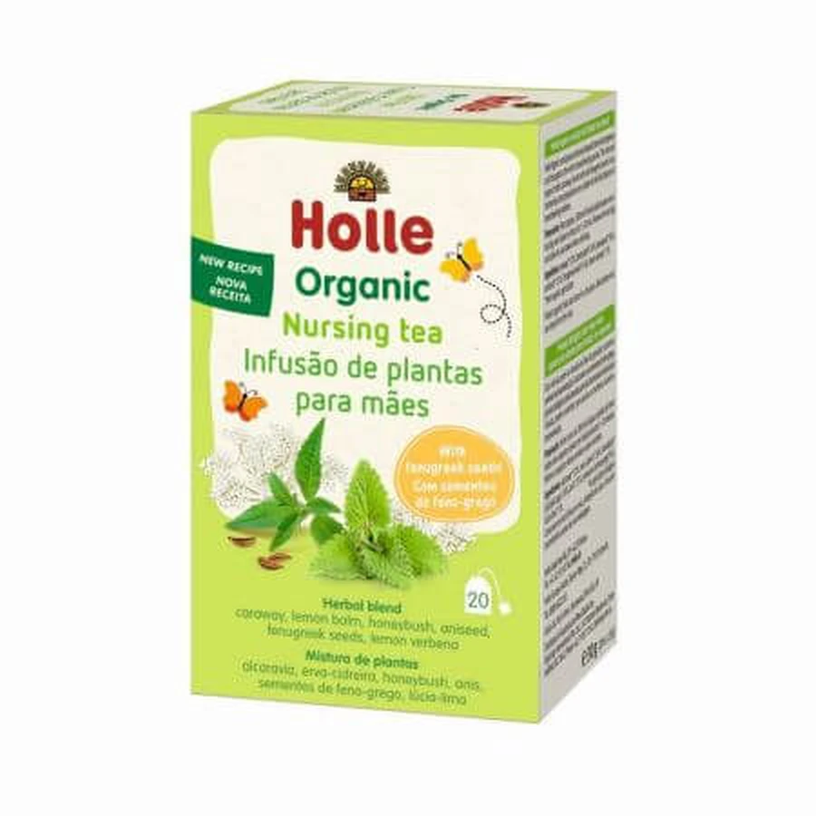Organic lactation tea, 20 sachets, Holle