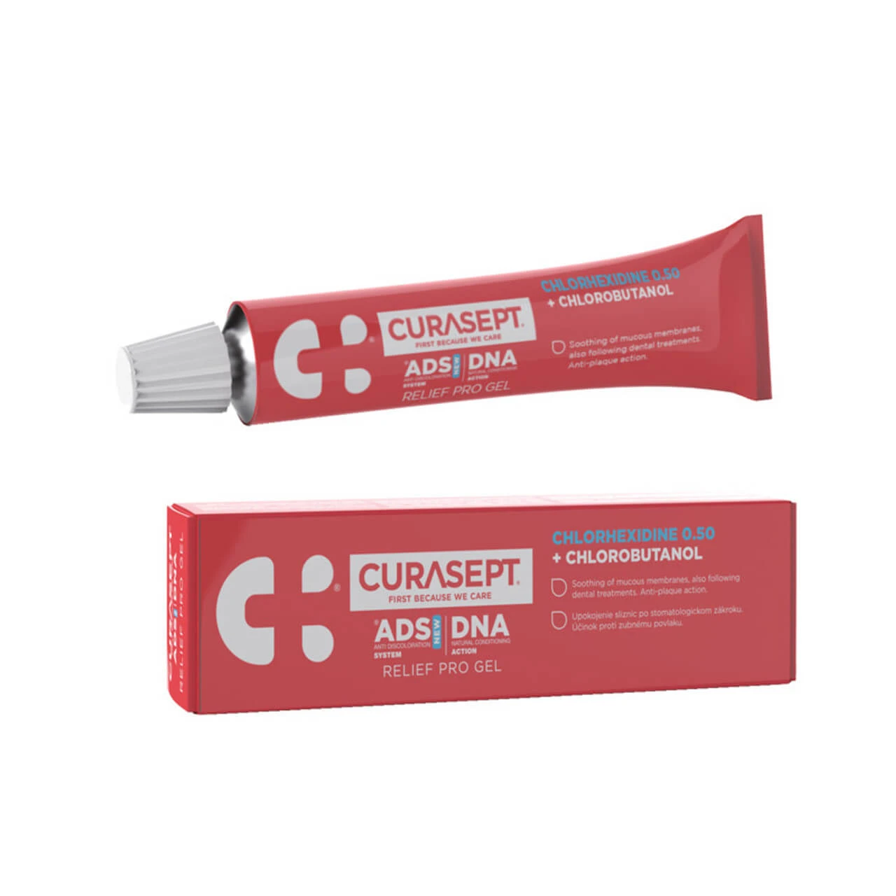 Parodontale gel ADS DNA RELIEF PRO, 30 ml, Curasept