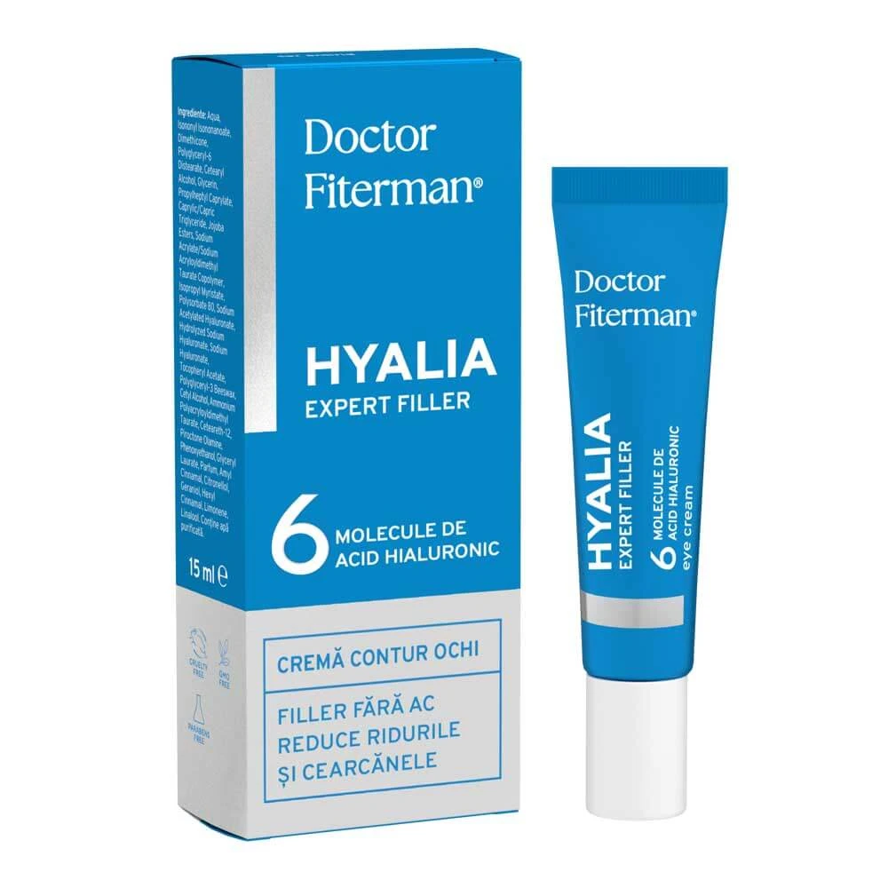 Oogomtrekcrème Hyalia, 15 ml, Dokter Fiterman