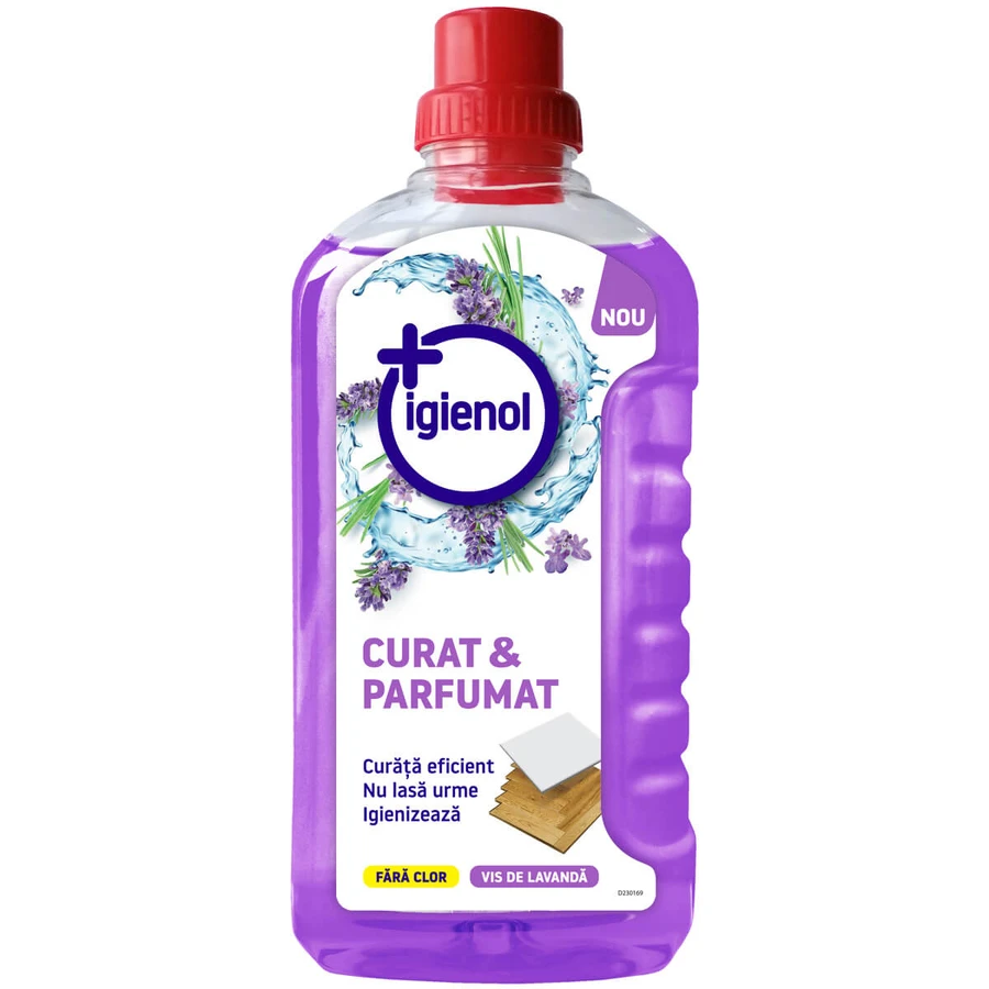 Geconcentreerde vloerreinigingsoplossing, lavendel mist, 1 liter, Igienol