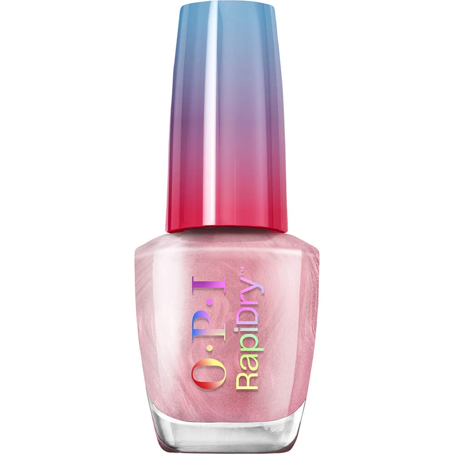 RapiDry Quick Dry Nail Polish, Flash n' Flirty, 9 ml, Opi