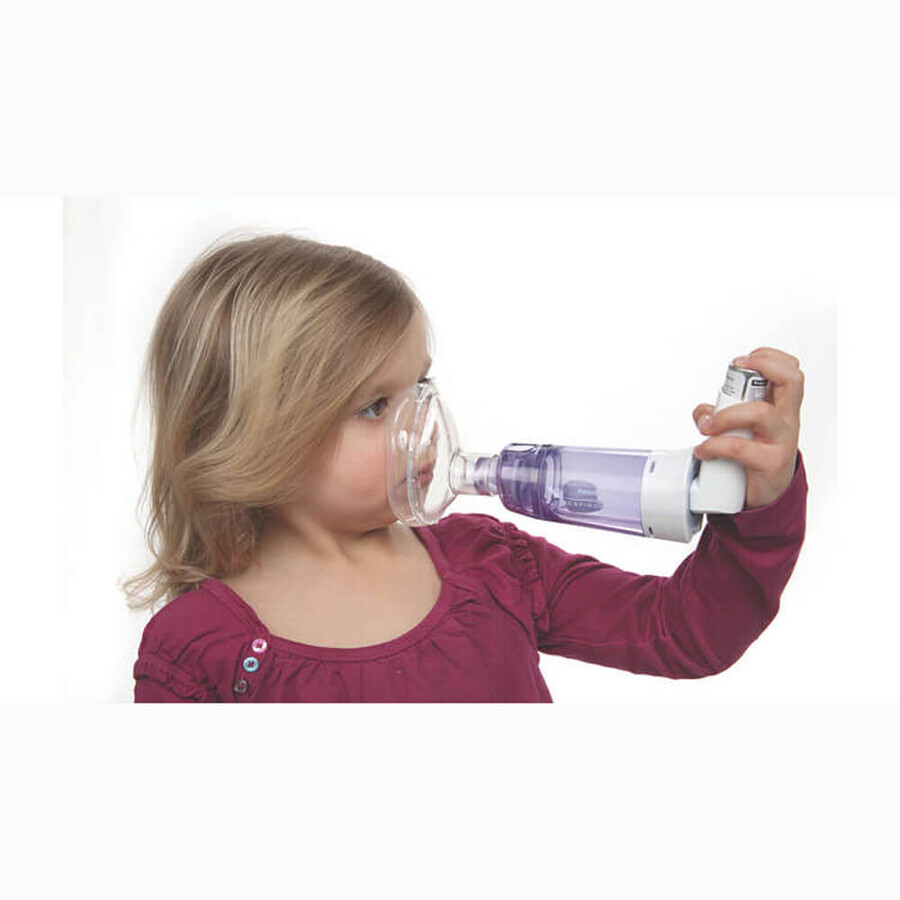 Respironics Optichamber Diamond inhalatiekamer, 1 - 5 jaar, 1079825, Philips