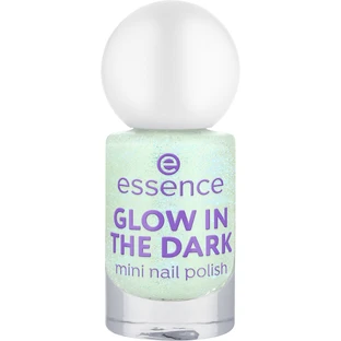 Mini Glow in the dark nagellak, 01 Groen, 5 ml, Essence
