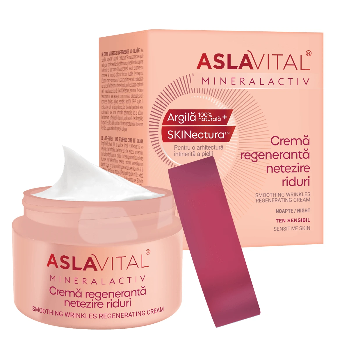 MineralActiv Rimpel gladmakende crème, 50 ml, Aslavital