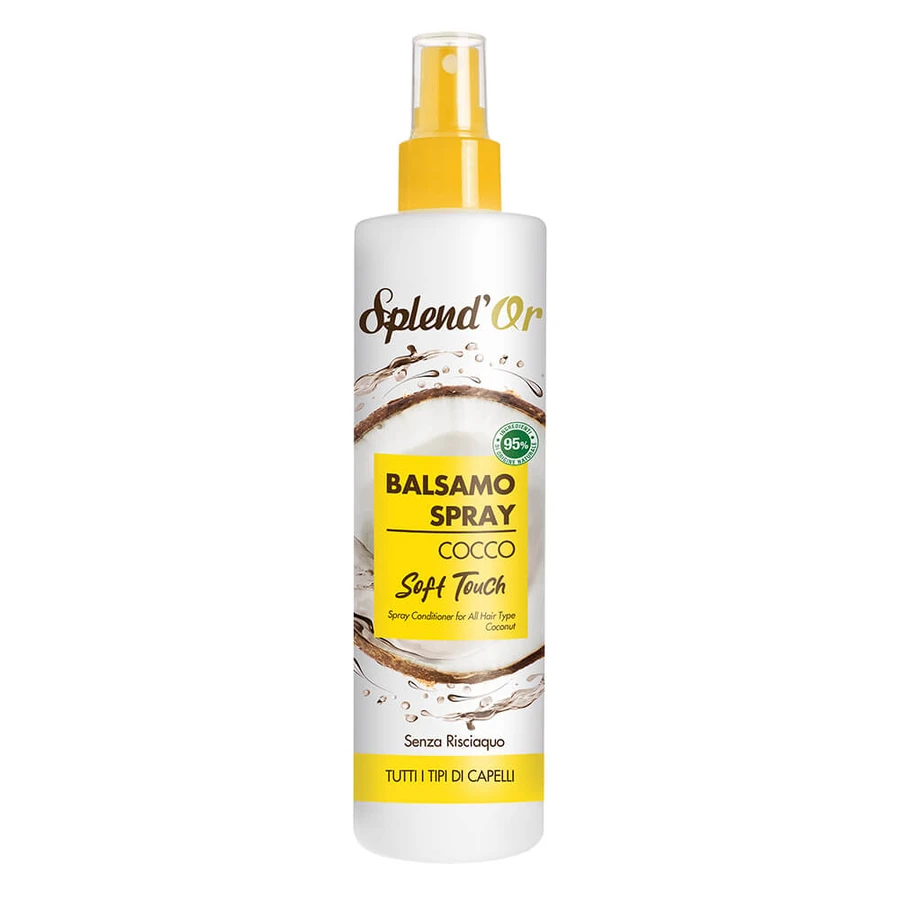Verzorgende spray voor kleurvrij haar, kokos, 200 ml, Splend`Or