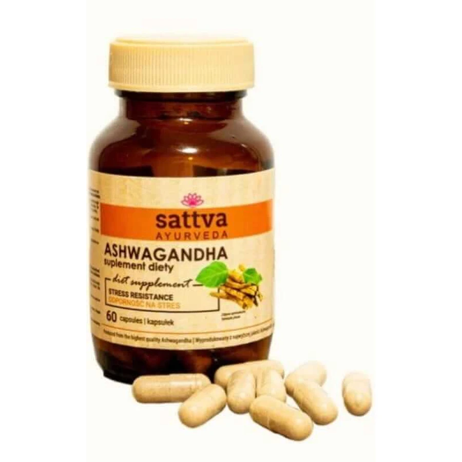 Ashwagandha 60 capsules Sattva Ayurveda