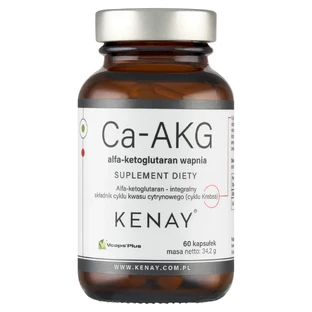 Ca-AKG calcium alfa-ketoglutaraat 60 capsules Kenay