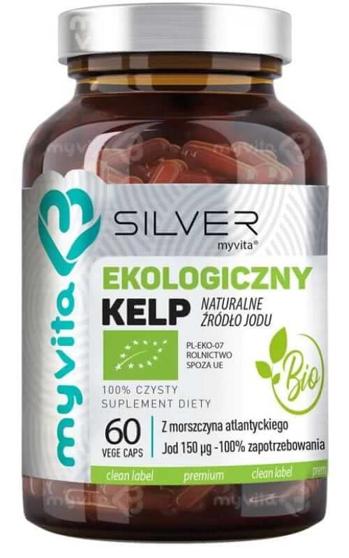 Biologische Kelp BIO 60 capsules Zilver Myvita