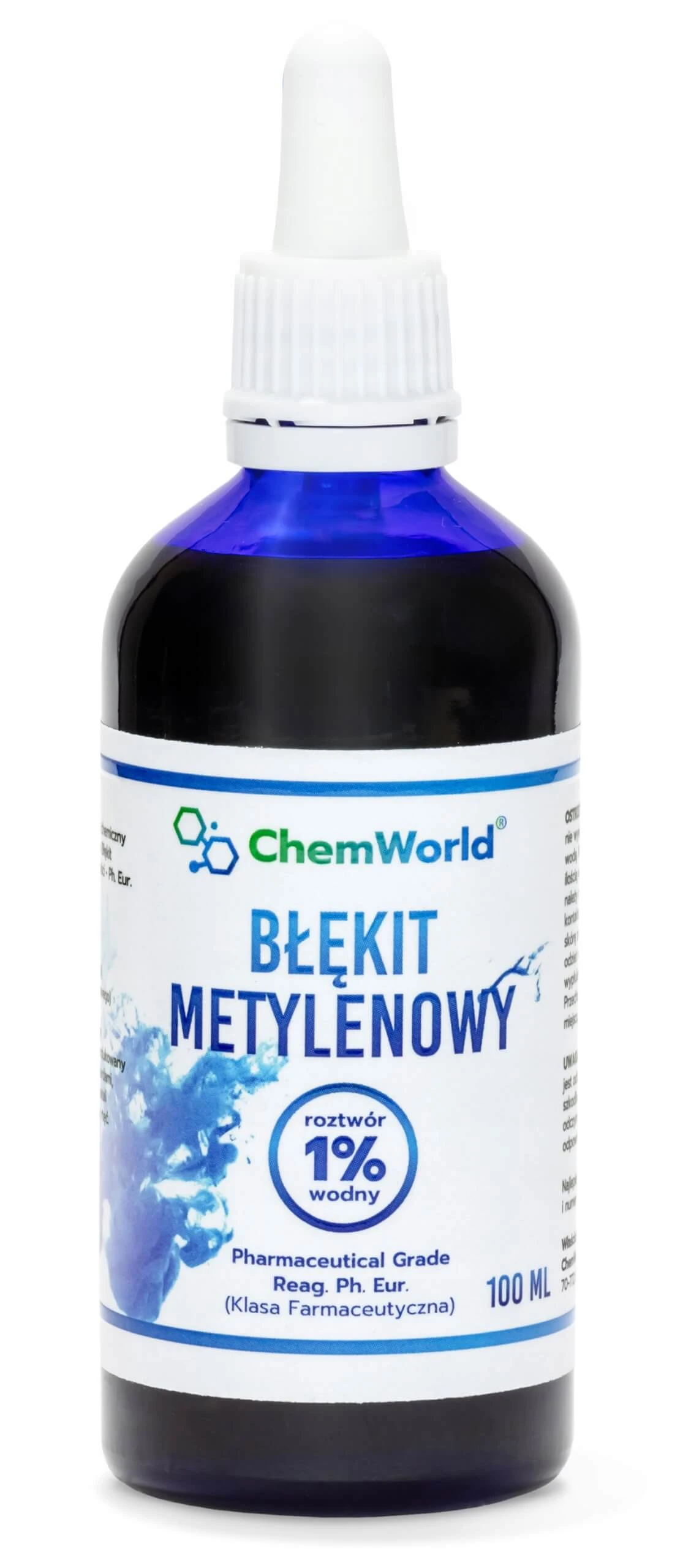 Methyleenblauw 1% - 100 ml ( Ph. Eur. ) Chemworld