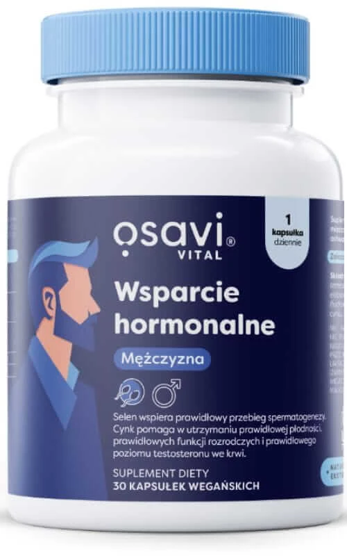 Osavi Hormoon Ondersteuning - Mannelijk 30 veganistische capsules