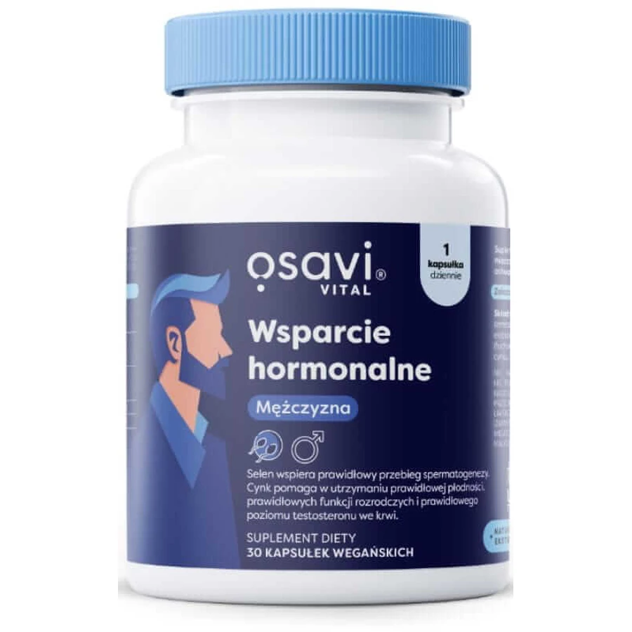 Osavi Hormonal Support - Male 30 vegan capsules: ceny i cechy