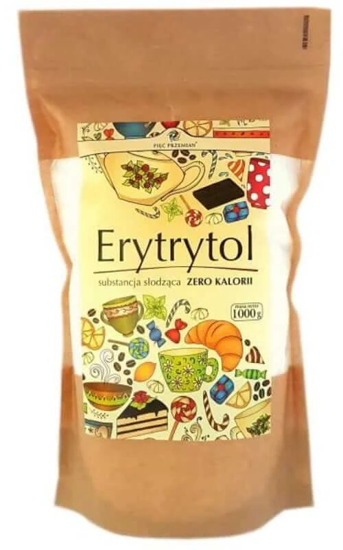 Erytritol 1000g VIJF VERANDERINGEN