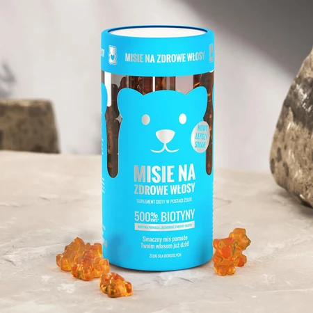 Noble Health Ositos de peluche para un cabello sano, gominolas, 300 g